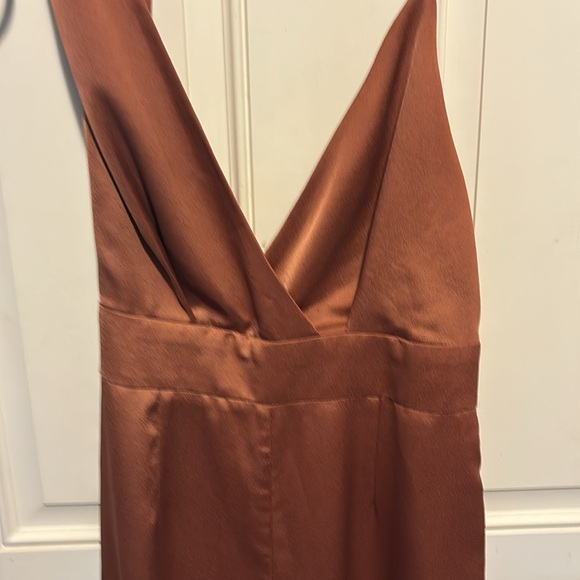 Lulu's Rust Colored Jumpsuit - Picture 5 of 5